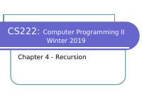 CS222 Chapter IV Recursion.pdf